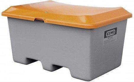 Cemo Plus 3 400 Liter grau orange (ohne Entnahmeöffnung, mit Staplertasche)