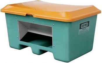 Cemo Plus 3 400 Liter grün orange (mit Entnahmeöffnung, mit Staplertasche)
