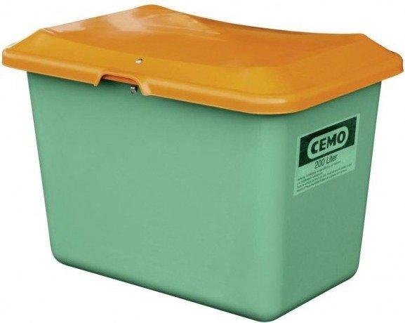 Cemo Plus 3 200 Liter grün orange (ohne Entnahmeöffnung, ohne Staplertasche)