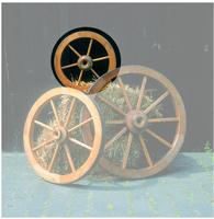 promadino Gartenfigur "Wagenrad" BxLxH: 50x14x50 cm
