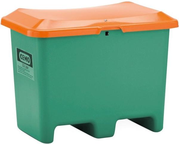 Cemo Plus 3 200 Liter grün orange (ohne Entnahmeöffnung, mit Staplertasche)