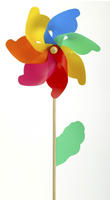 TrendLine Windrad Regenbogen &Oslash; ca. 42cm Windspiel Gartenstecker Gartendeko