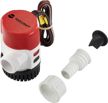 Toolcraft Bilgenpumpe mit Sensor 12 V 3.5 A 3028 l/h (TO-7159164)
