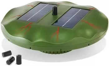 Esotec Schwimmende Solarteichpumpe Seerose 160l
