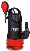 Scheppach - Schmutzwasserkombipumpe Dwp750 750 W 20000 L/h Klar - U. Schmutzwasser