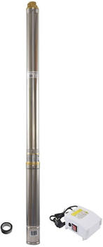 Agora-Tec 3 Zoll Tiefbrunnenpumpe PREMIUM 750W-3.0-115 30m Kabel