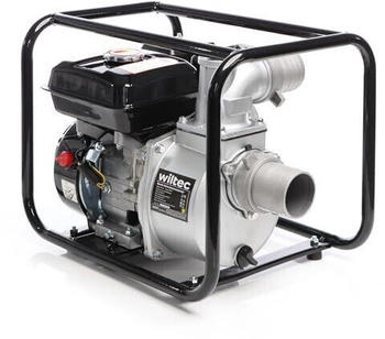 Wiltec Benzin Schmutzwasserpumpe 4kW 48.000l/h