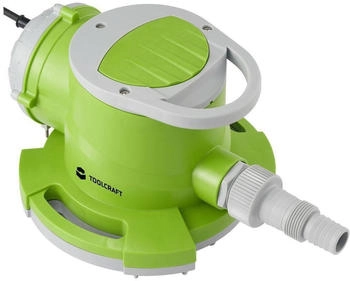 Toolcraft Flachsaugende Tauchpumpe 7000 l/h 7m