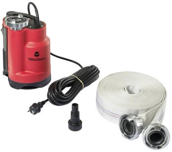 Toolcraft TO-9920238 Schmutzwasser-Tauchpumpe 13000 l/h 9 m