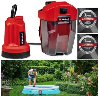 Einhell Akku-Klarwasserpumpe GE-SP 18 ohne Akku / Ladegerät (9915)