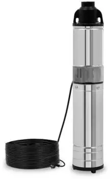 Eberth 4 Zoll Tiefbrunnenpumpe aus Rostfreiem Edelstahl 750W