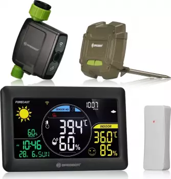 Bresser Smart Garden Home Bew&auml;sserungssystem schwarz (7510100)