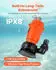 VEVOR Schmutzwasser-Tauchpumpe Gusseisen 550W 18000l/h 10m Förderhöhe