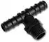 Bradas Rohrverbindung Tropfbewässerungssystem 2,5cm (DSWA06-3425L)