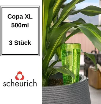 Scheurich Bewässerungsset Copa XL 3x500ml Grün
