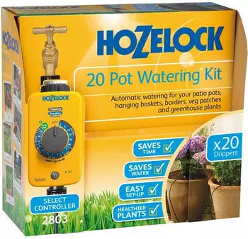 Hozelock Automatisches Bew&auml;sserungs-Set 20 Tropfer