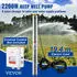 VEVOR Tiefbrunnen-Tauchpumpe 2200W 9,8m³/h Edelstahl IP68 (4SDM6/20)