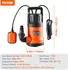 VEVOR Schmutzwasserpumpe Tauchpumpe 700W 15700L/h 10,1m Förderhöhe
