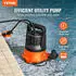 VEVOR Schmutzwasserpumpe Tauchpumpe 700W 15700L/h 10,1m Förderhöhe