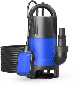 Wiltec Schmutzwasserpumpe 550W 10500l/h (61170)