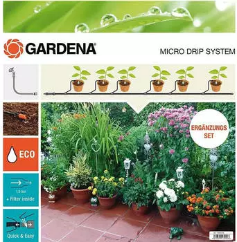 Gardena Micro-Drip System Erweiterungsset Pflanzt&ouml;pfe (13005-20)