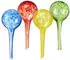 Relaxdays Bunte Bewässerungskugeln Glas 4er Set blau/grün/rot (10048280)