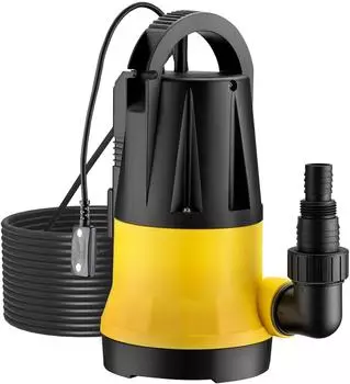 Wiltec Tiefbrunnenpumpe mit Sensor 750W 13000l/h (65322)