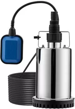 Wiltec XPOtool Schmutzwasser-Tauchpumpe 400W 7500l/h F&ouml;rderh&ouml;he 6,5m (62935)