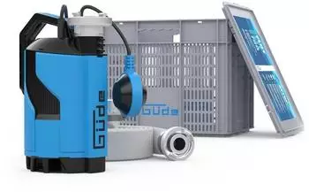 G&uuml;de Hochwasser Flut-Set 750 Schmutzwasserpumpe 750W 12000l/h
