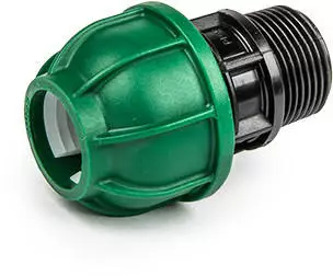 Irritec PE-Rohr AG-Anschlussverschraubung (PN10) 32x3/4\" AG (IQ21120M0N32C)