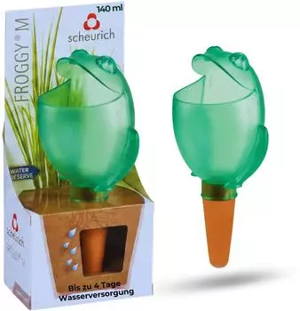 Scheurich Wasserspender Froggy M 1x 140ml Grün