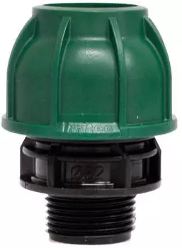 Irritec PE-Rohr AG-Anschlussverschraubung (PN10) 25x3/4\" AG (IQ21120M0N25C)