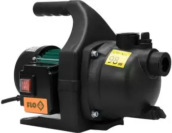 FLO Gartenpumpe 1000W 3800l/h Sauberwasser (TRI-79812)