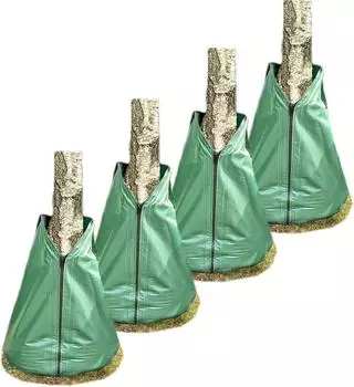 Novatool Baumbew&auml;sserungssack 75L PVC Gr&uuml;n, 4er-Pack