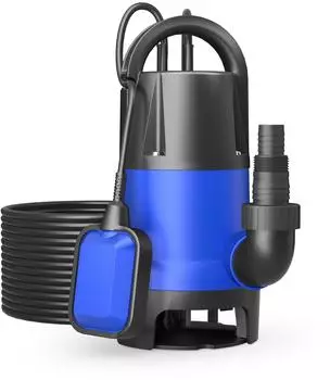 Wiltec Schmutzwasserpumpe 750W 12500l/h Tauchpumpe (61171)