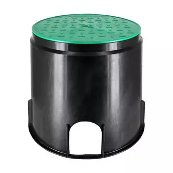 REKUBIK Ventilkasten rund LARGE 10" Grün (3212/0010)
