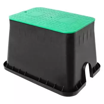 REKUBIK Ventilkasten rechteckig STANDARD 12" Grün (3212/0012)