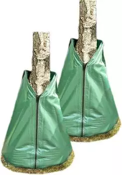 Novatool Baumbewässerungssack 75L, PVC, grün, 2er-Pack