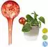 Relaxdays Bewässerungskugeln Glas Rot 75ml, 10er-Set