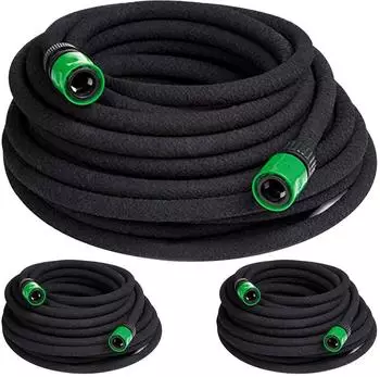 Monzana Bewässerungsschlauch Tropfschlauch 3er-Set 1/2