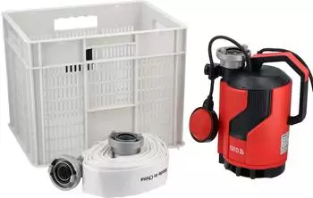 Yato Hochwasser-Set mit Tauchpumpe 750W und 10m Schlauch