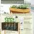 Noor VegTrug Bewässerungsset Wall Hugger 1m, 8L Reservoir