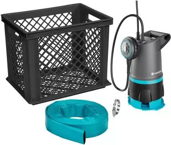 Gardena Schlamm-Tauchpumpe 20000 Basic mit Zubeh&ouml;r 550W (09019-47)