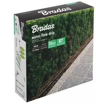 Bradas Water Flow Drip Tropfschlauch-Set 50m mit Zubeh&ouml;r (DSWWF50-SET2)