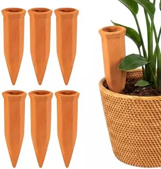 Spetebo Tonkegel Wasserspender Aufsatz f&uuml;r PET-Flasche, 6er-Set (4788)