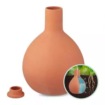 Relaxdays Olla Bew&auml;sserungssystem Tongef&auml;&szlig; 7,5L