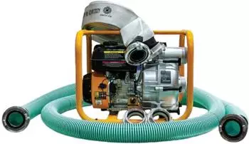 JCB WP80P24/KPL Benzin-Wasserpumpen-Komplettset 7,5PS 966l/min (JCB-WP80P24/KPL)