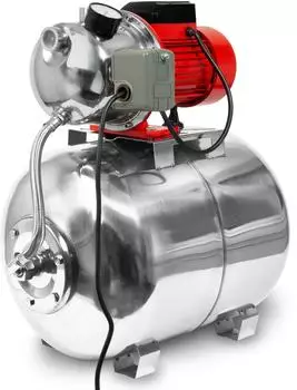 Eberth Hauswasserwerk 3600 L/h 750W 50L Druckkessel aus Edelstahl