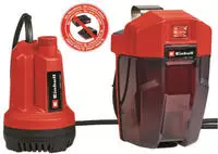 Einhell - Akku Klarwasserpumpe Ge-sp 18 Li-solo 5000 L/h Wasserpumpe