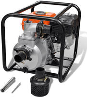 vidaXL Benzin-Wasserpumpe 50 mm Schlauchanschluss 4800 W